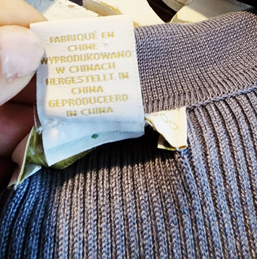 House Of Harlow 1960 Revolve Blue Collared Ribbed Knit Button Down Dress Small - Picture 10 of 15